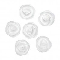 Вафельный декор «Ранункулюс белый»